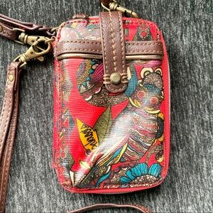 Sakroots  NWOT crossbody wallet